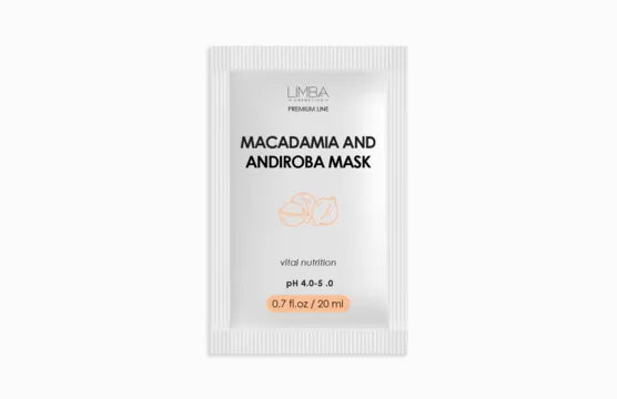 Limba Cosmetics Premium Line Macadamia and Andiroba mask, 20 ml