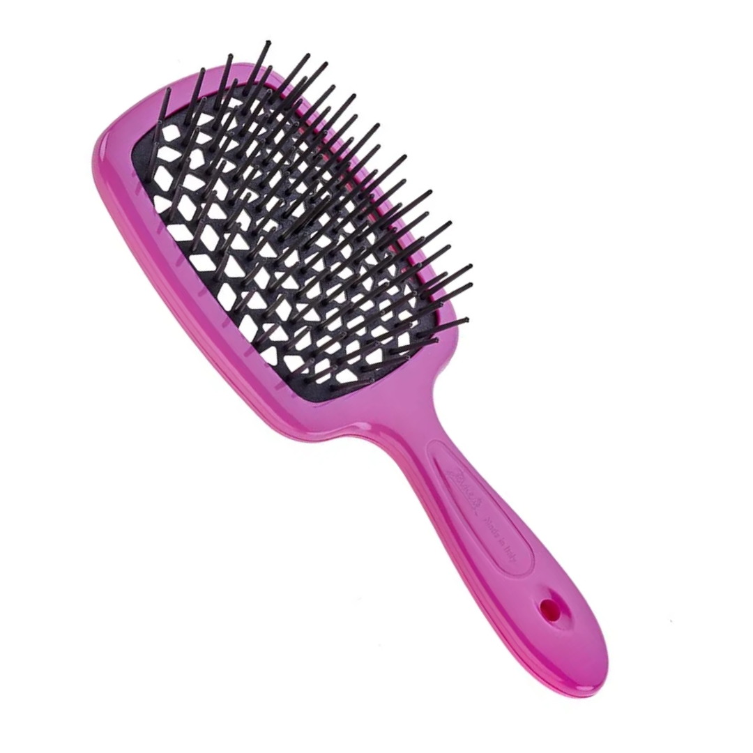 Janeke Superbrush Large Fuchsia & Black