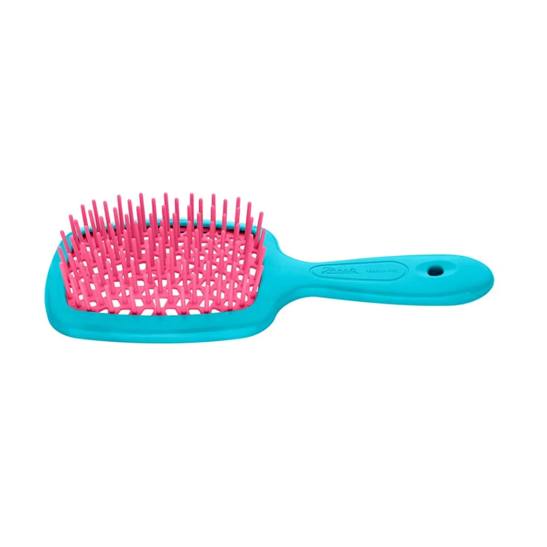 Janeke Superbrush Turquoise and Pink