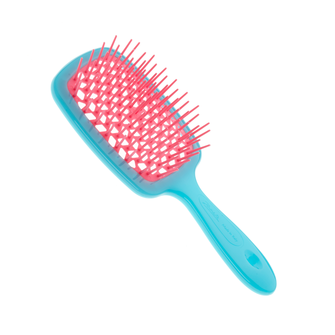 Janeke Superbrush Turquoise and Pink