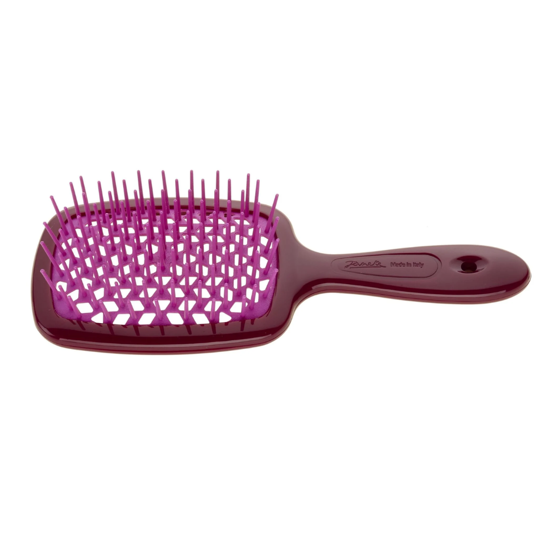 Janeke Large Superbrush pink and Bordeaux