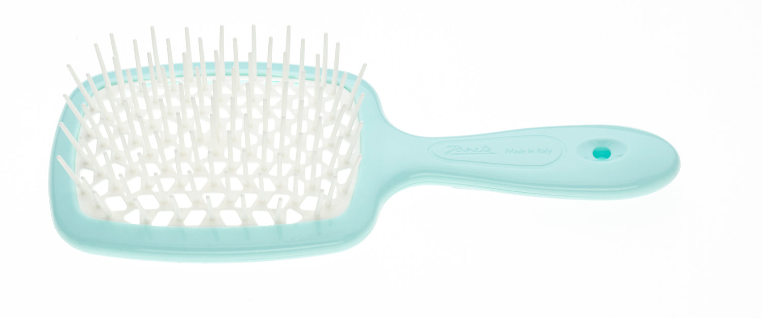 Janeke Superbrush Turquoise & White