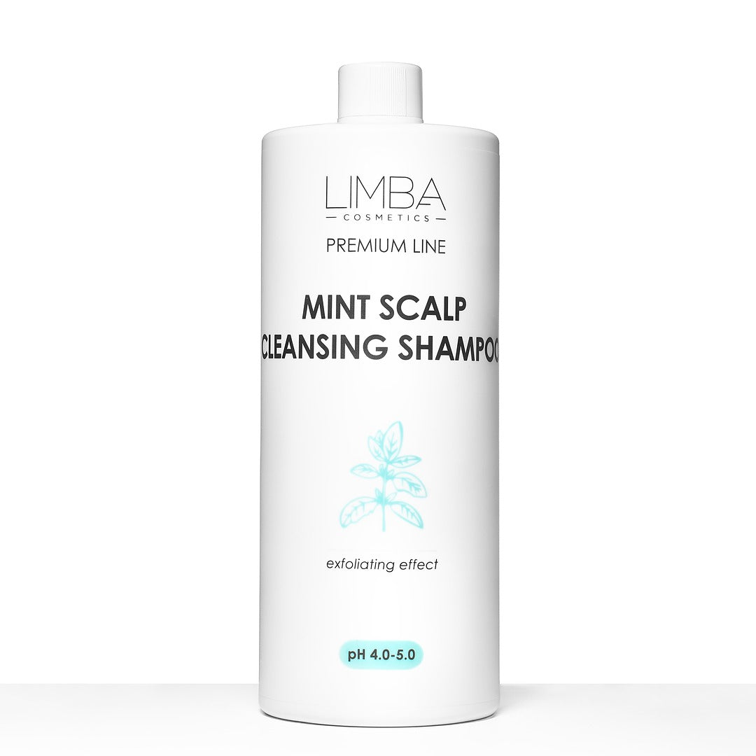 Limba Cosmetics Premium Line Mint Scalp Cleansing Shampoo, 1000 ml